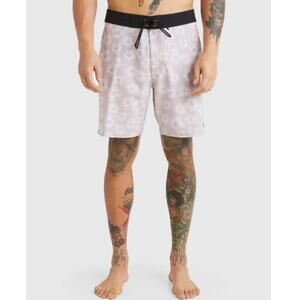 RVCA Men's Pale Mauve Va Pigment 18" Boardshorts Size 29